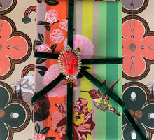 Load image into Gallery viewer, Camellia Stripe Giftwrap