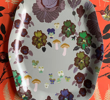 Load image into Gallery viewer, Pansy Rococco Platter
