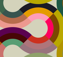 Load image into Gallery viewer, A retro giftwrap by Kate Blairstone
