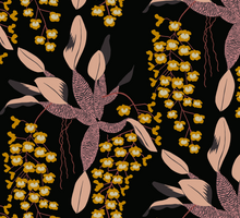 Load image into Gallery viewer, A moody orchid giftwrap by Kate Blairstone
