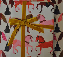 Load image into Gallery viewer, Horsies Giftwrap

