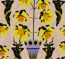 Load image into Gallery viewer, Goddess &amp; Lily Vase Giftwrap
