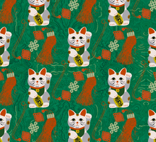 Load image into Gallery viewer, Lucky Cat Giftwrap
