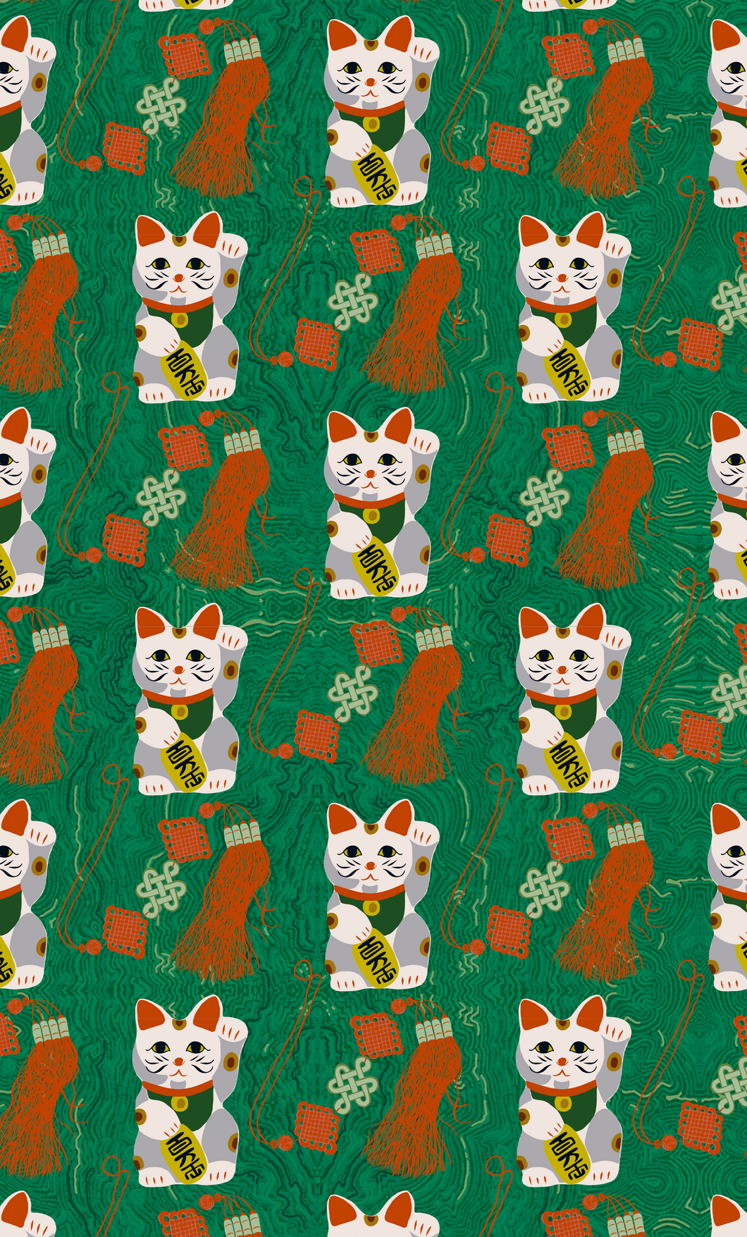 Lucky Cat Giftwrap